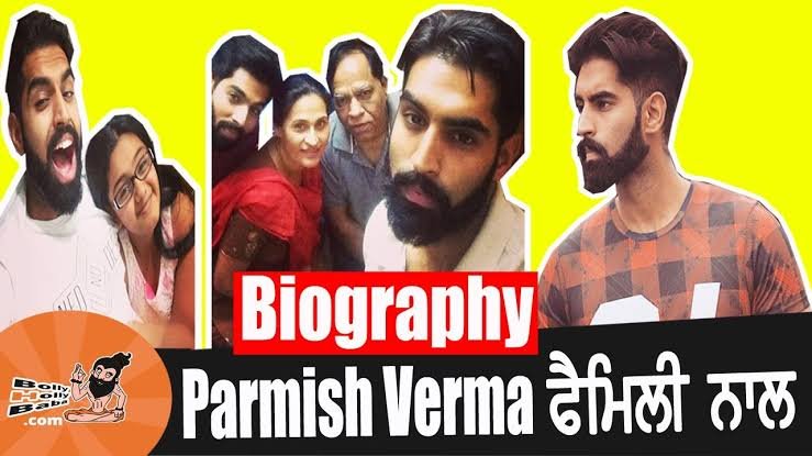 Parmish Verma with his family, father,mother and Permish Verma Personal life