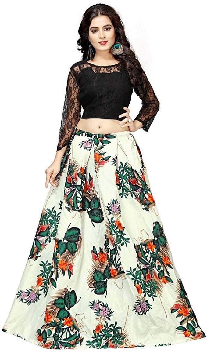 Nena Fashion Women's Satin Lehenga Choli,Yeh rishta kya kehlata hai naira online dress