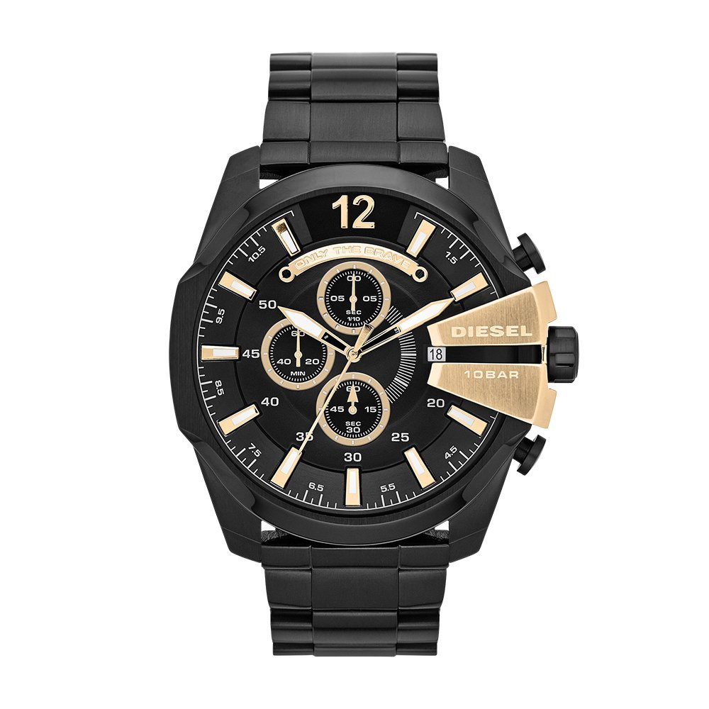 Parmish Verma Black color diesel watch,buy online on amazon
