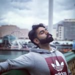 Bread style of parmish verma, long bread with stylish haircut